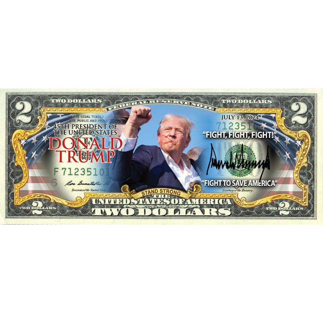 "Stand Strong" $2 Bill - Genuine Legal Tender